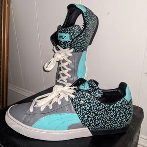 Puma MMQ turquoise and gray *rare*
